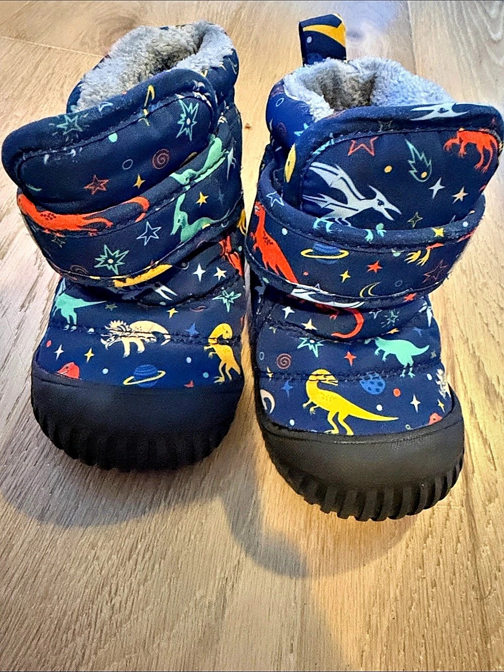 Jan & Jul Toasty-Dry Booties Printed Winter Boots Girls US 6
